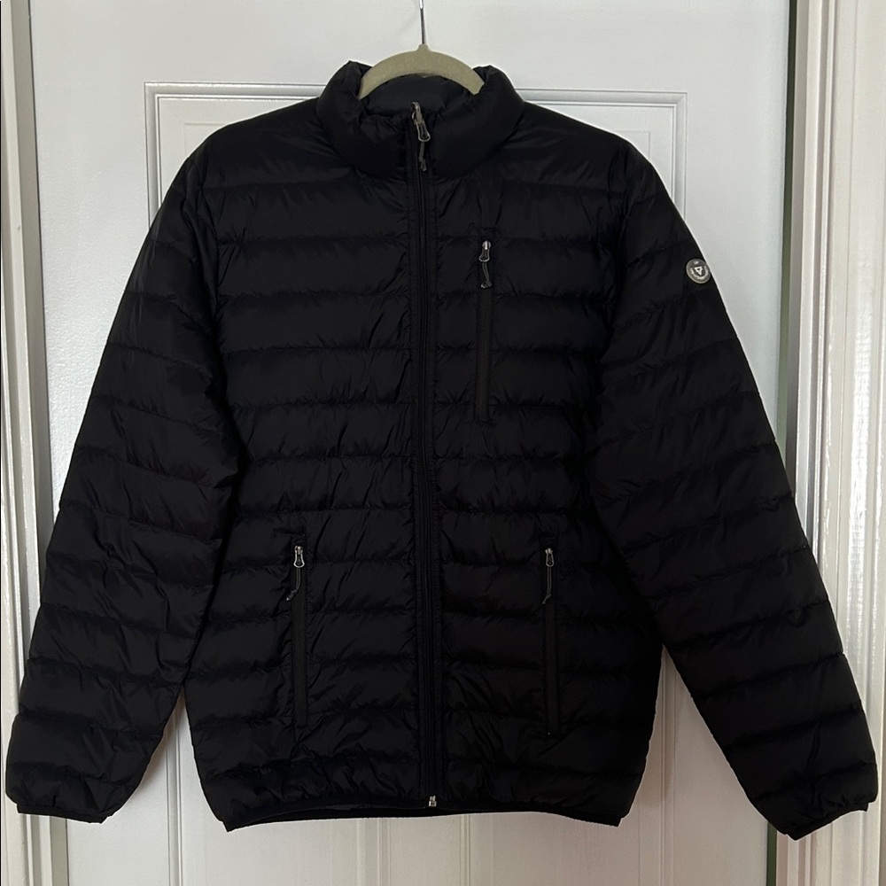 Men's Classic Black Puffer Jacket